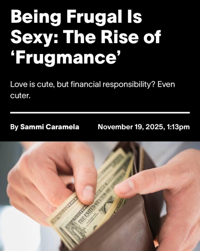 Экономность стала сексуальной