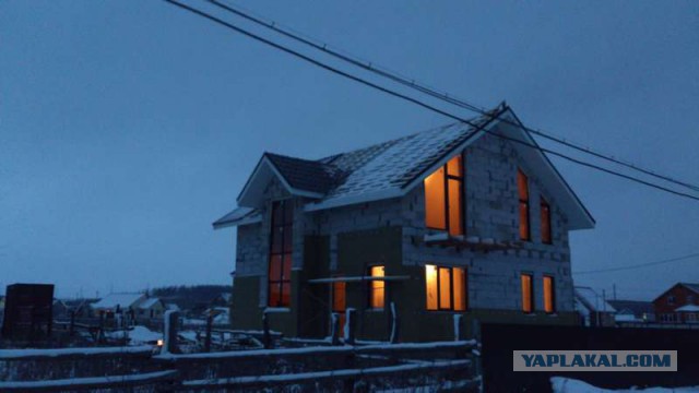 Дом из газобетона в Башкирии