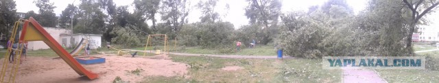 В Минске прошел самый сильный ливень за несколько лет