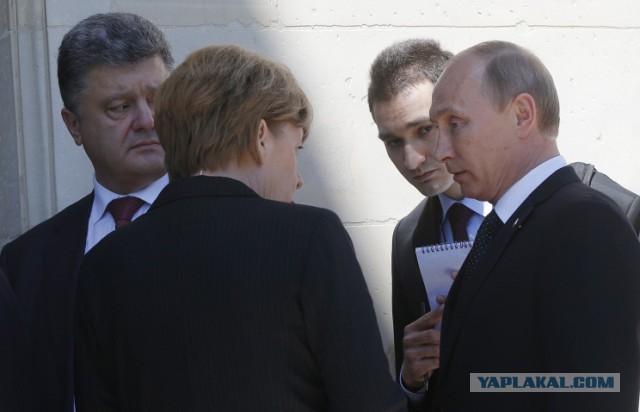 Путин впервые встретится с Порошенко после крымских диверсий