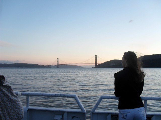 Трос от моста Golden Gate в Сан–Франциско