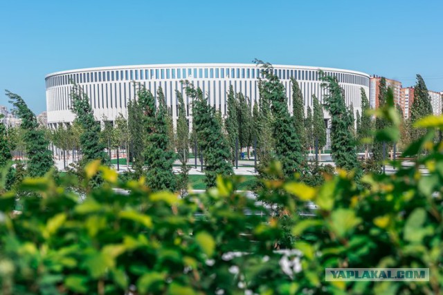 Вокруг стадиона «Краснодара» открыли парк.