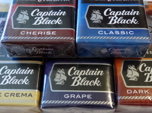 Сравнительная дегустация сигарет Captain Black