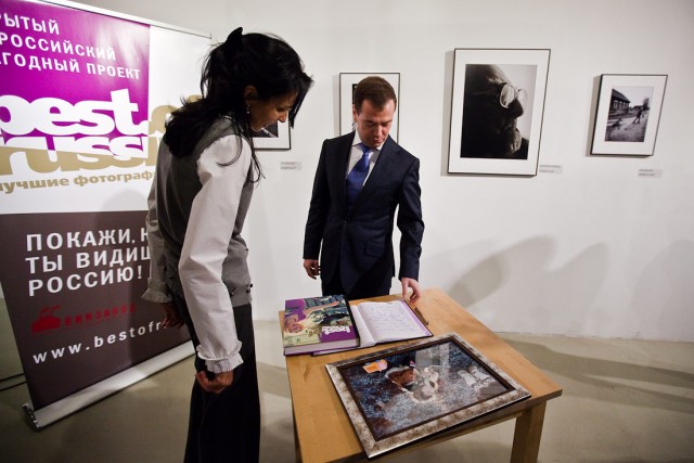 Как это делается: Визит президента на выставку