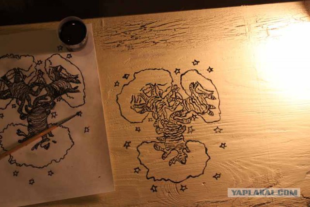 Реставрация комода по мотивам  сказки Экзюпери