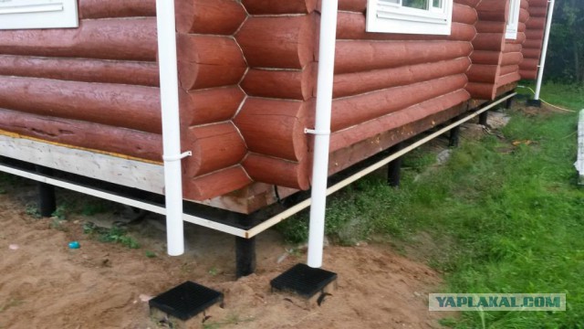 Утепление свайного фундамента своими руками