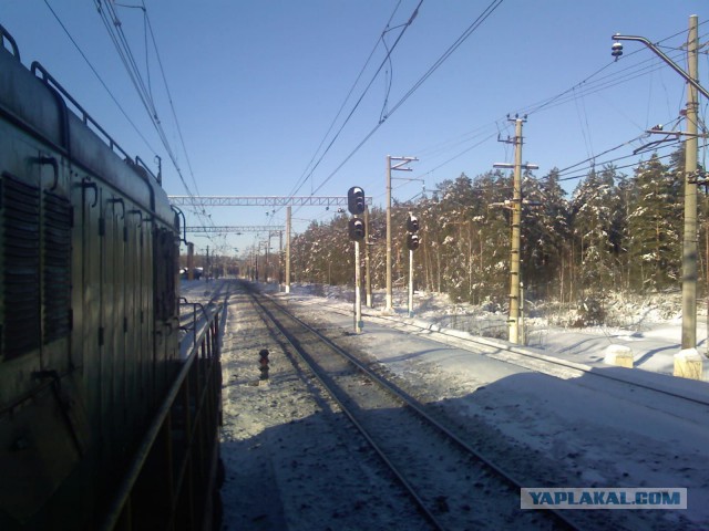 Зимняя железная дорога