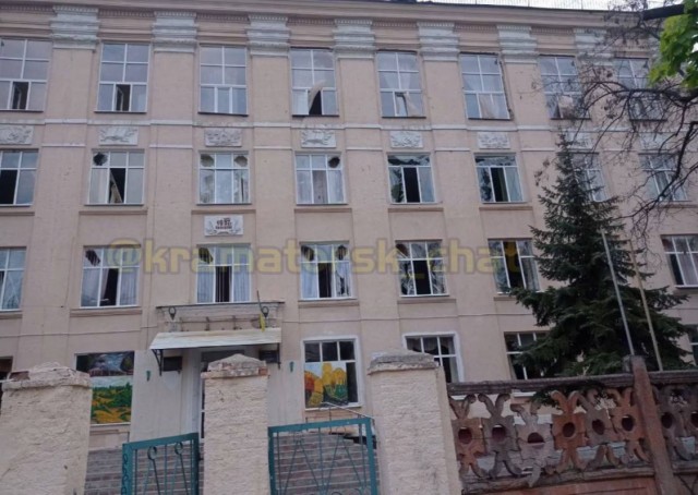 Результат утреней побудки Краматорчан