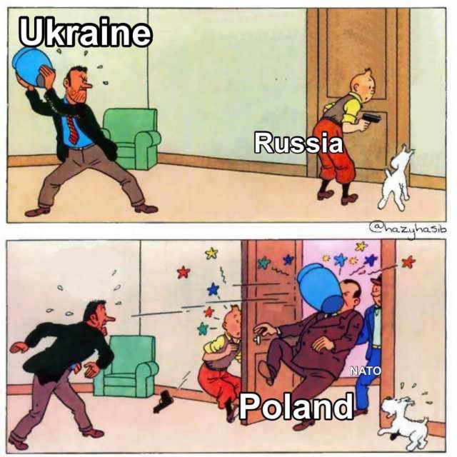 На территорию Польши попали две ракеты после обстрела Украины