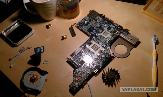 История одного горячего ноутбука