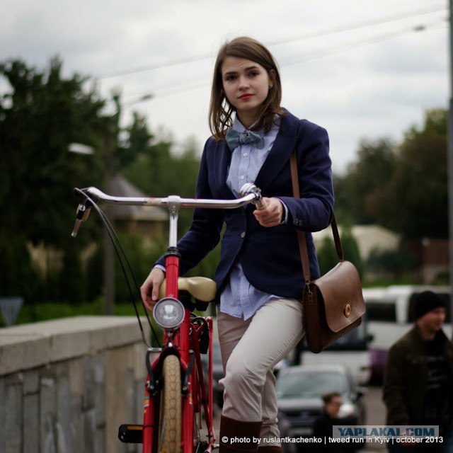 Киевский «Tweed Run» 2013