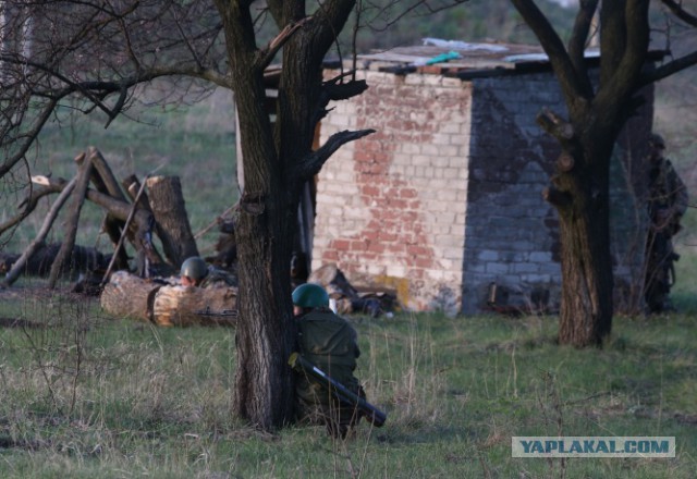 Украинская армия штурмует аэродром в Краматорске!