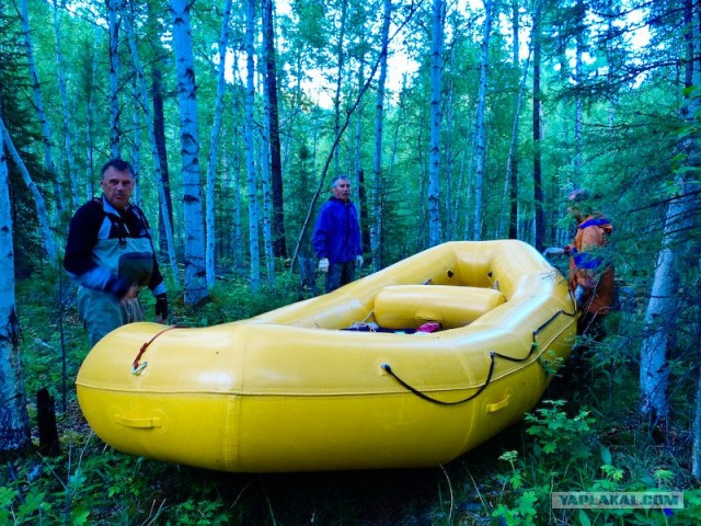 Один день на таёжной реке Урик