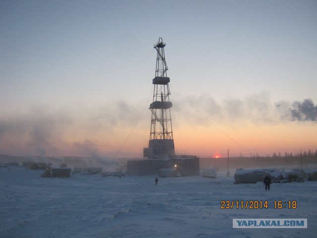 Как добывают газ. Репортаж с буровой.