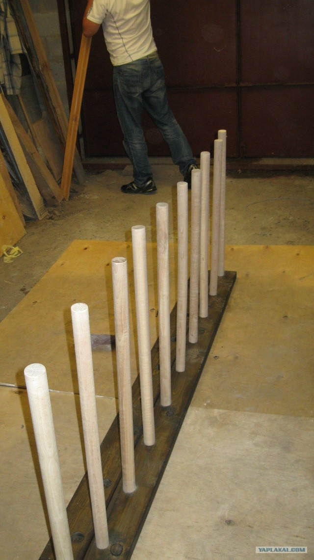 Шведская стенка с турником своими руками.