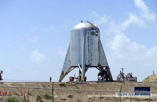 Starhopper прыжок на 150 метров