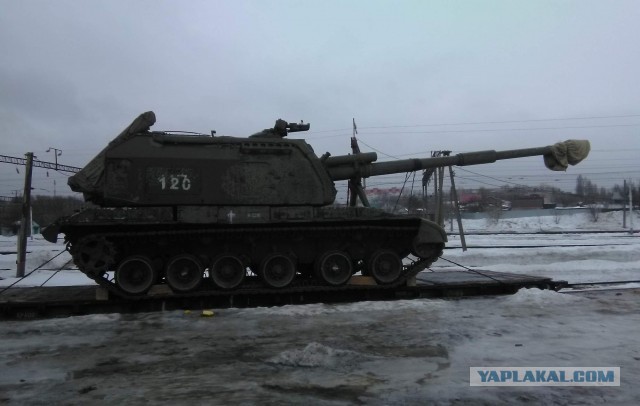 А какая военная техника была в вашем распоряжение?