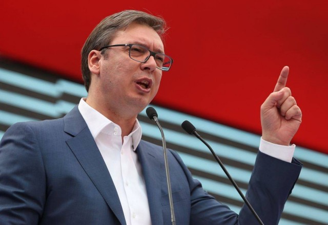 Президент Сербии Вучич пообещал осудить Россию, если Киев осудит бомбардировки 1999 года
