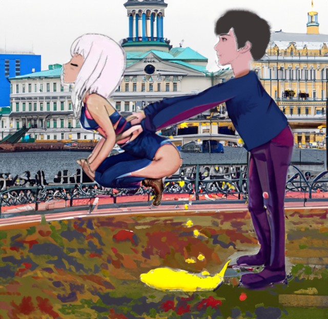 Помогите закончить рисунок