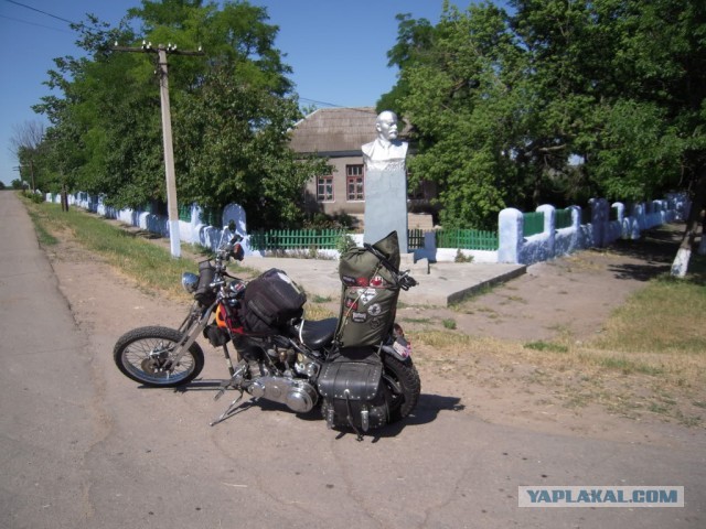 Путешествие американского байкера по России