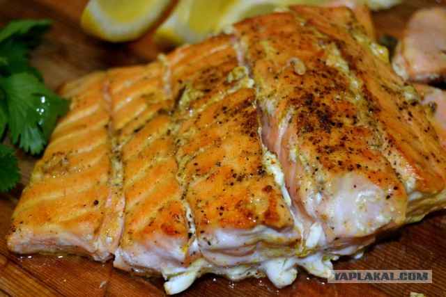 Сливочный суп с семгой