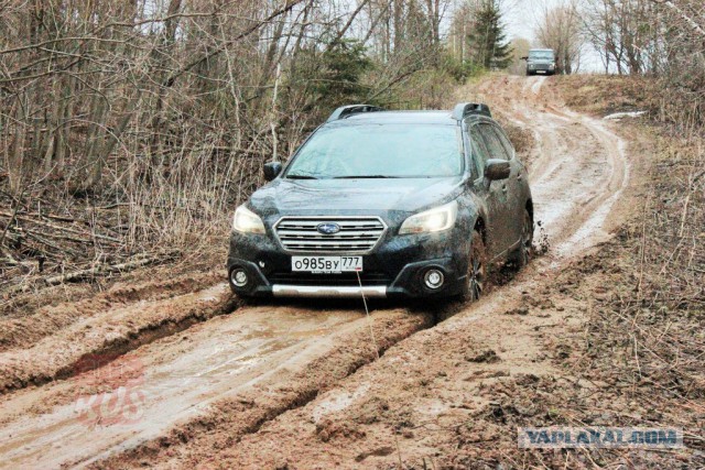 Subaru Outback 2015 против Российского бездорожья!