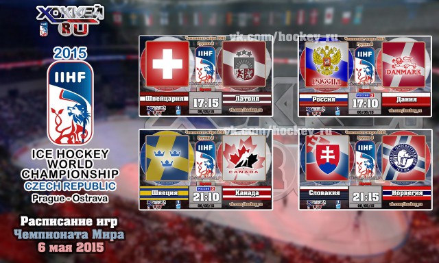 Чемпионат Мира  по хоккею 2015