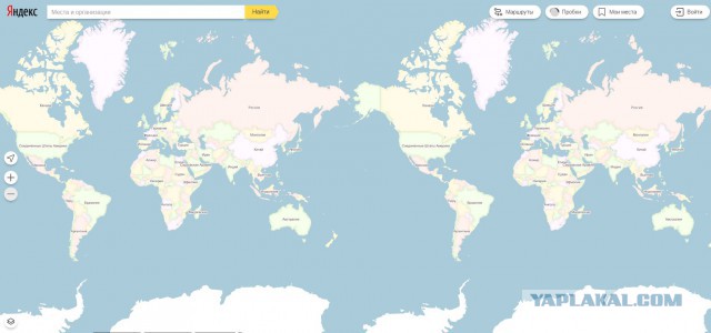 Как выглядят карты Мира в разных странах