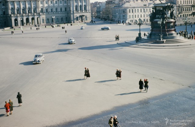 Новая серия фотографий "Москва глазами американского шпиёна"