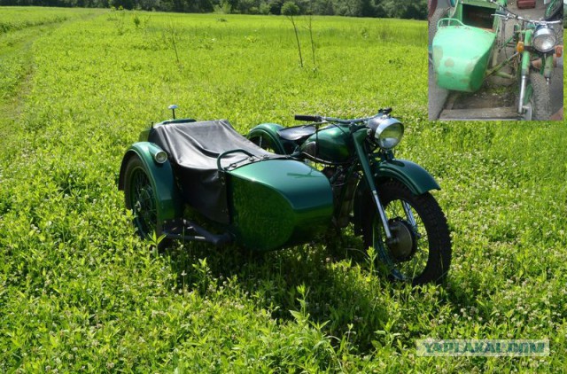 Рассказ о восстановлении мотоцикла Урал М-62