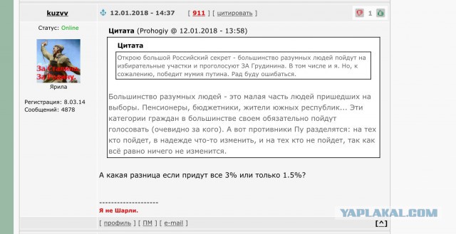 ЦИК зарегистрировал выдвинутого КПРФ Грудинина кандидатом в президенты