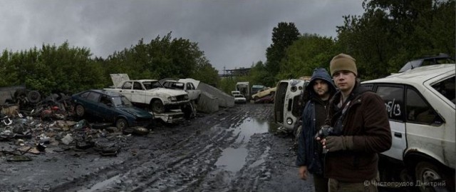Автомобильная свалка в Москве