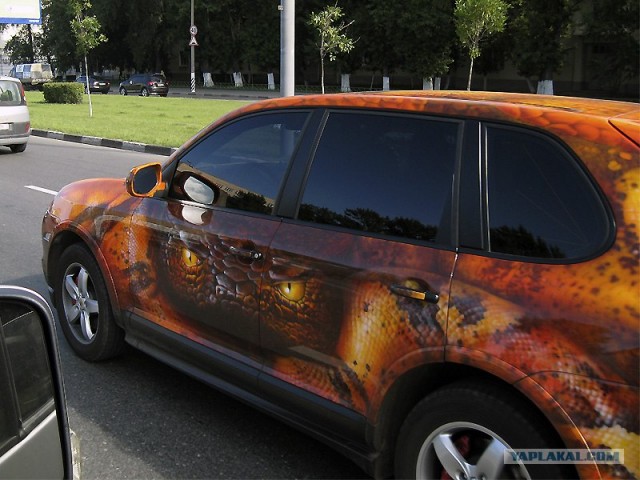 Аэрография автомобиля
