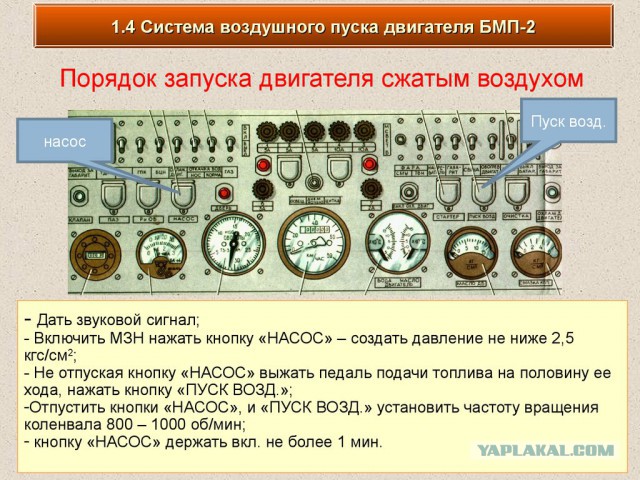 Запуск польской бронетехники