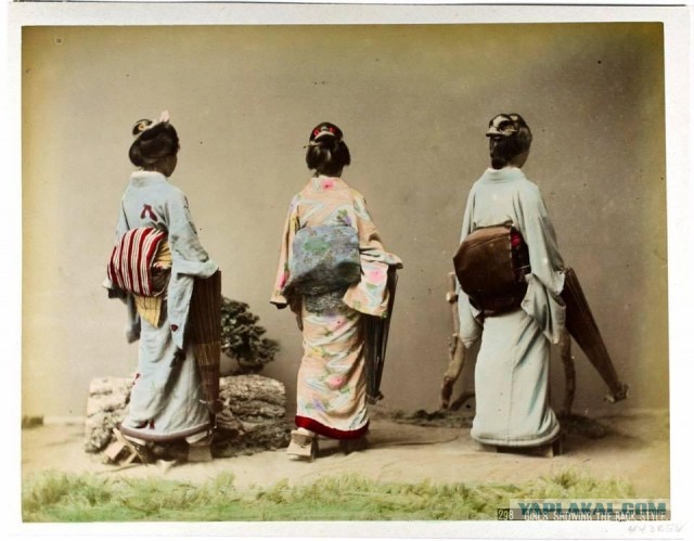 Какая она, красавица японка из 1900-го года?