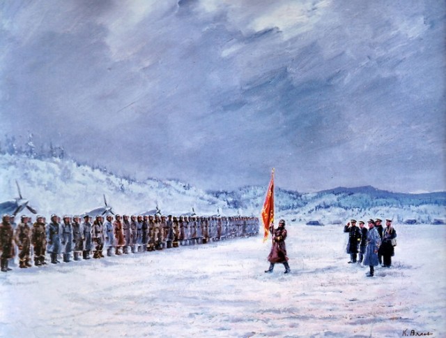 Великая Отечественная война в живописи