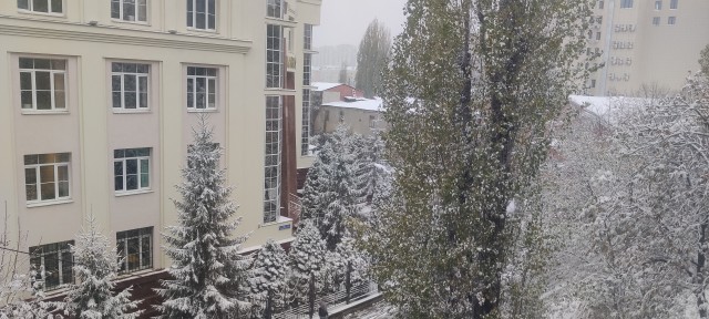 Зима подкралась незаметно
