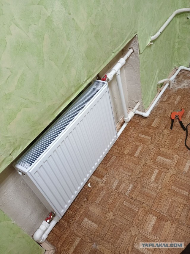 Пятница, монтаж отопления...