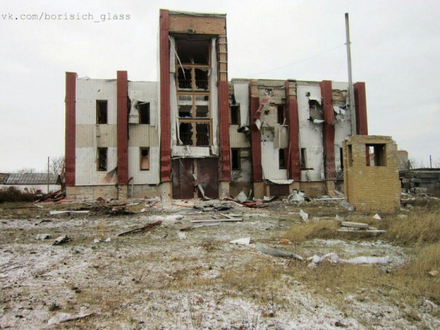 Зачистка аэропорта от войск украинских ВС