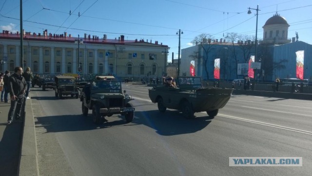 Парад 9 Мая 2015 в Санкт-Петербурге