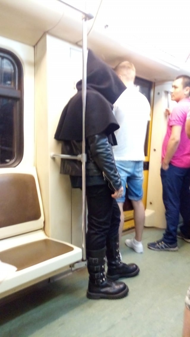 Модники, которые могут встретиться в метро