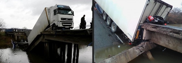 В Приморье водитель грузовика стал фигурантом дела из-за обрушения моста