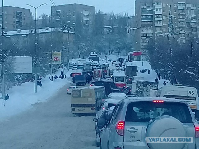 Саратов - город-сугроб
