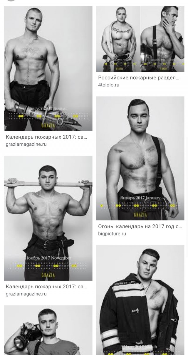 Eжегодная фотосессия австралийских пожарных для календаря