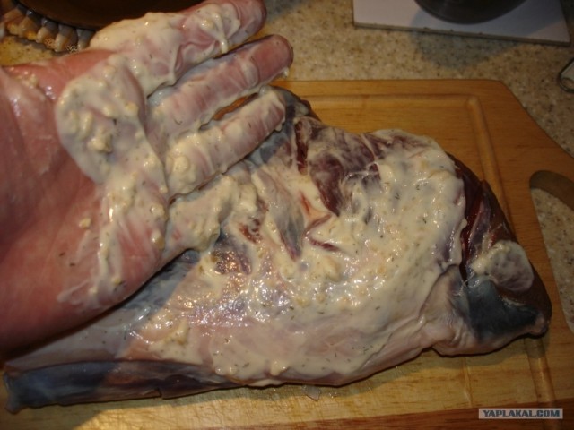 Косуля сибирская (от нее часть).... и гарнир!