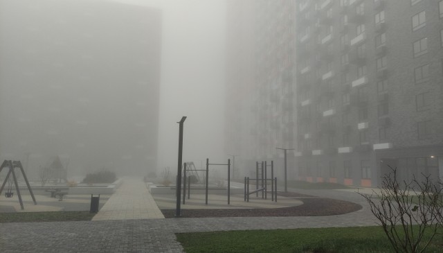 Туман в Москве