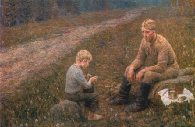 Великая Отечественная война в живописи