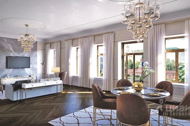 Самая дорогая квартира в Москве обновила рекорд стоимости