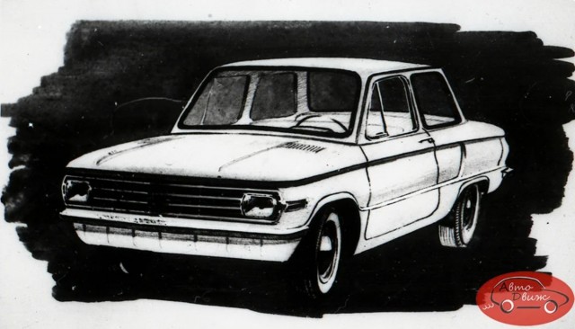 Редкая модификация автомобиля ЗАЗ-966 1968 года