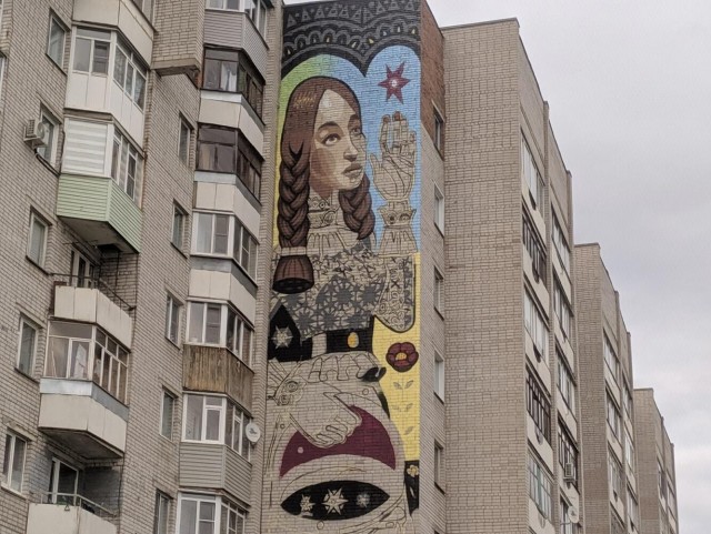 Муралы города Пскова